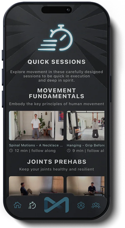 Quick sessions for when time is short but movement still matters